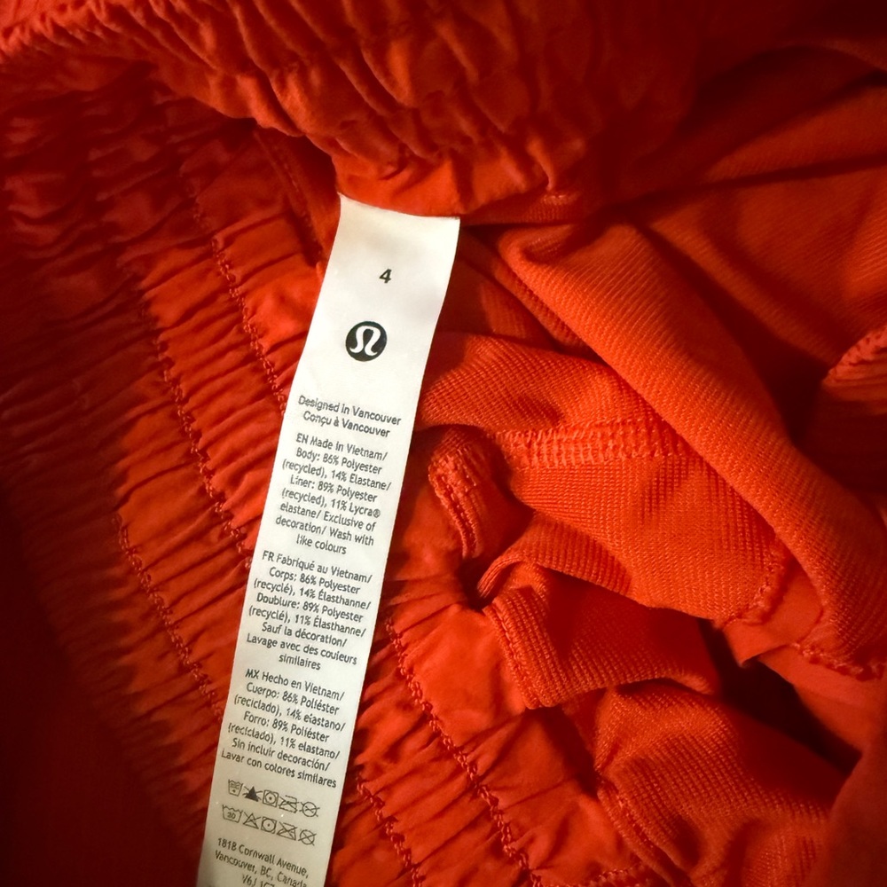 lululemon athletica Red Ribbed Racerback Tank - Picture 3 of 7